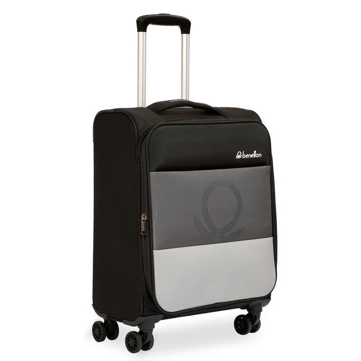 United Colors of Benetton Archimedes Soft Luggage Black+Grey