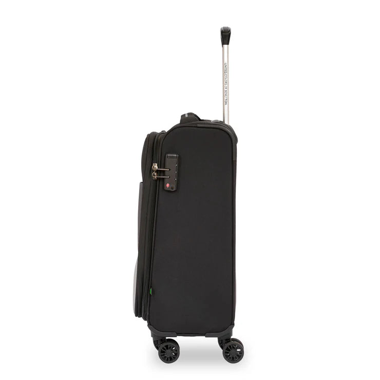 United Colors of Benetton Archimedes Soft Luggage Black+Grey