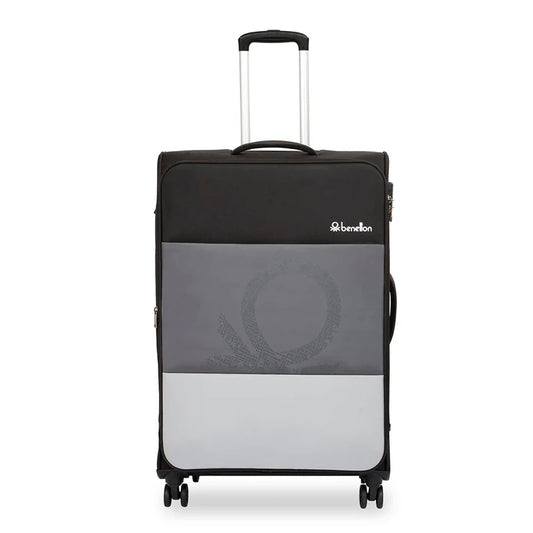 United Colors of Benetton Archimedes Soft Luggage Black+Grey