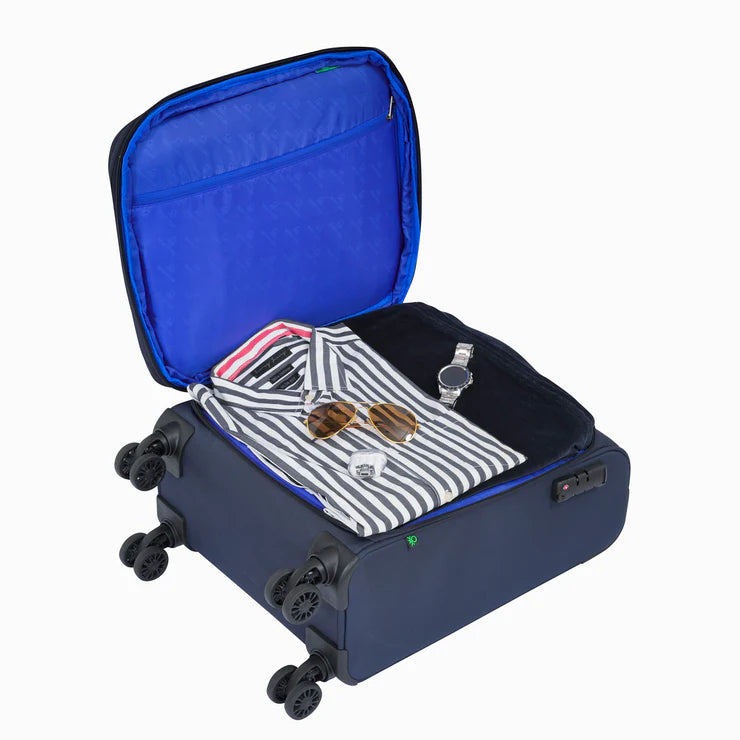 United Colors of Benetton Garret Soft Luggage Navy