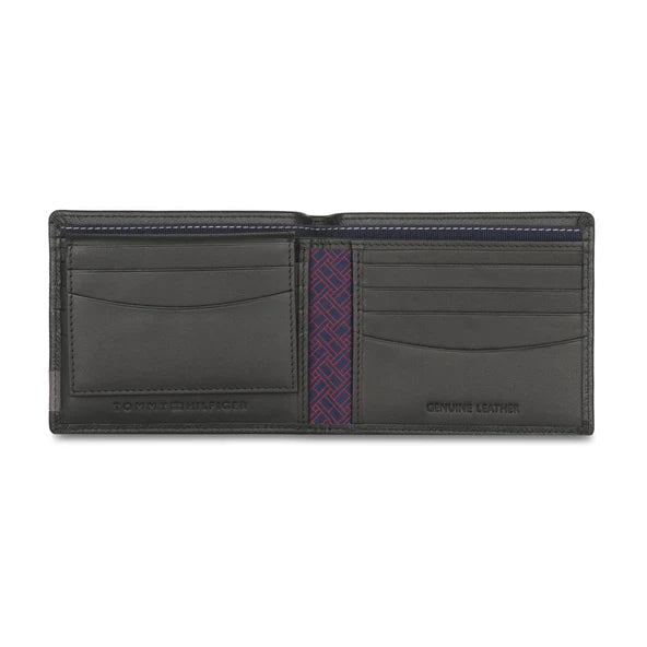 Tommy Hilfiger Emmet Men's Global Coin Wallet Black