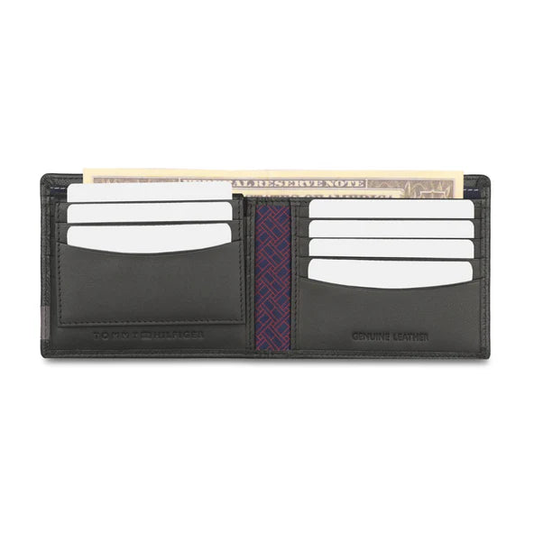 Tommy Hilfiger Emmet Men's Global Coin Wallet Black