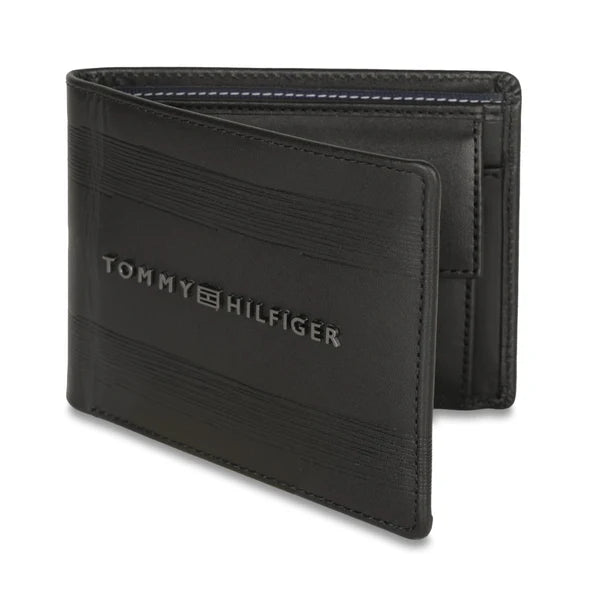 Tommy Hilfiger Emmet Men's Global Coin Wallet Black