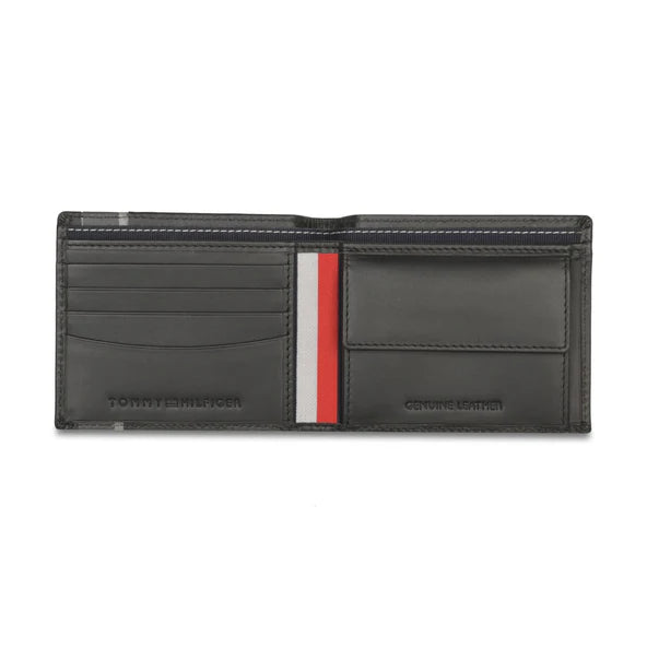 Tommy Hilfiger Bruce Men's Global Coin Wallet Black