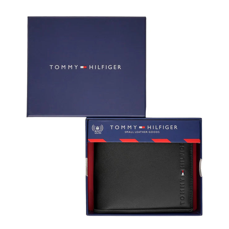 Tommy Hilfiger Burdell Global Coin Wallet Black