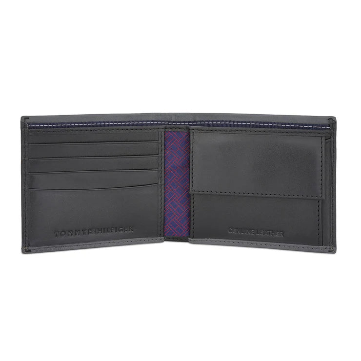 Tommy Hilfiger Burdell Global Coin Wallet Black