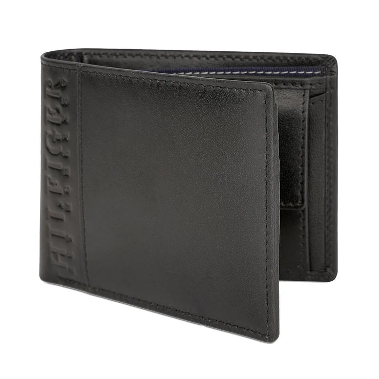 Tommy Hilfiger Caldwell Men's Global Coin Wallet Black