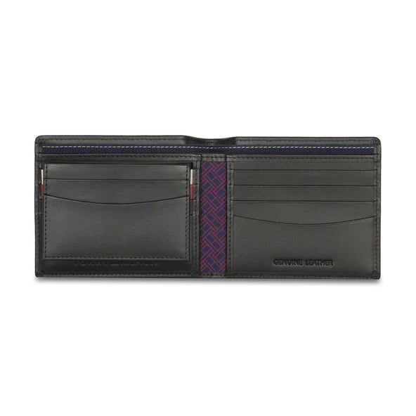 Tommy Hilfiger Capac Men's Passcase Wallet Black