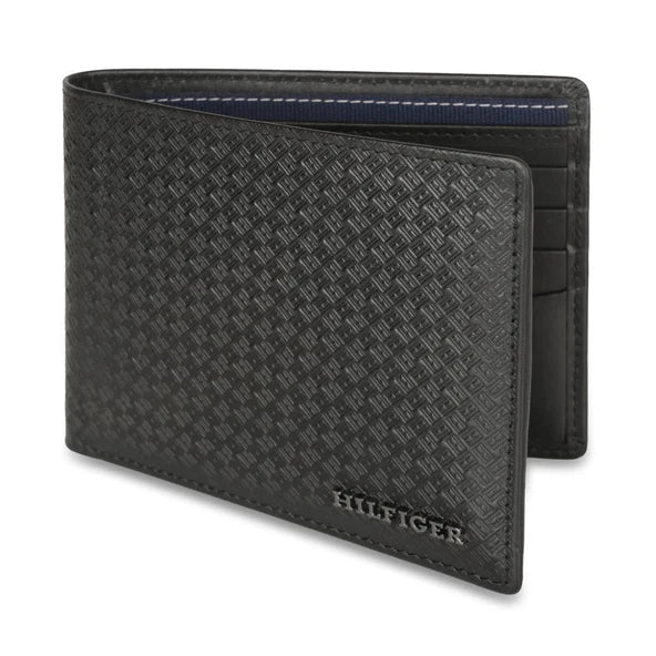 Tommy Hilfiger Capac Men's Passcase Wallet Black