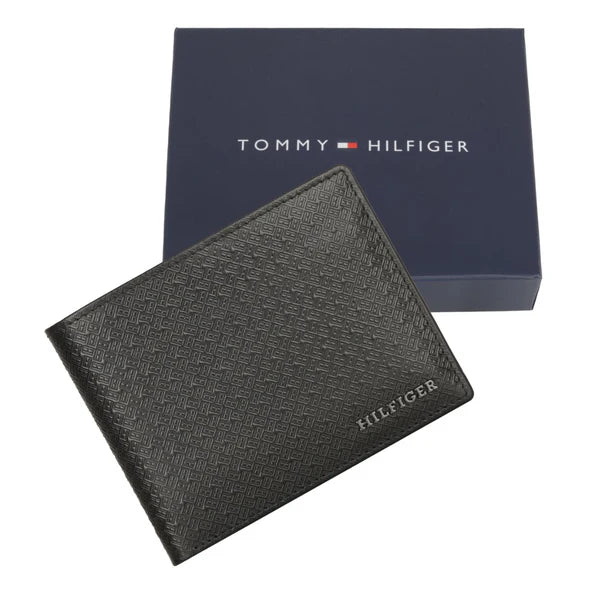 Tommy Hilfiger Capac Men's Passcase Wallet Black