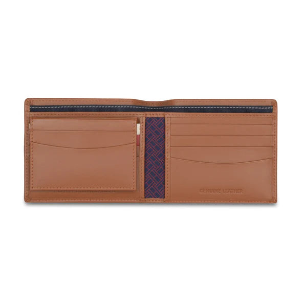 Tommy Hilfiger Capac Men's Passcase Wallet Tan