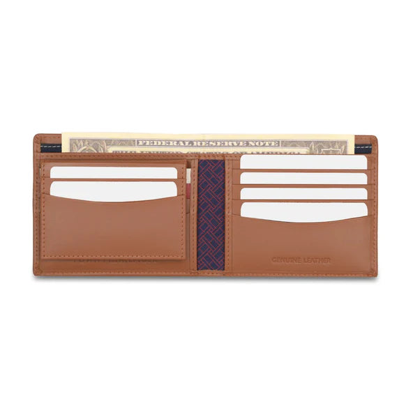 Tommy Hilfiger Capac Men's Passcase Wallet Tan