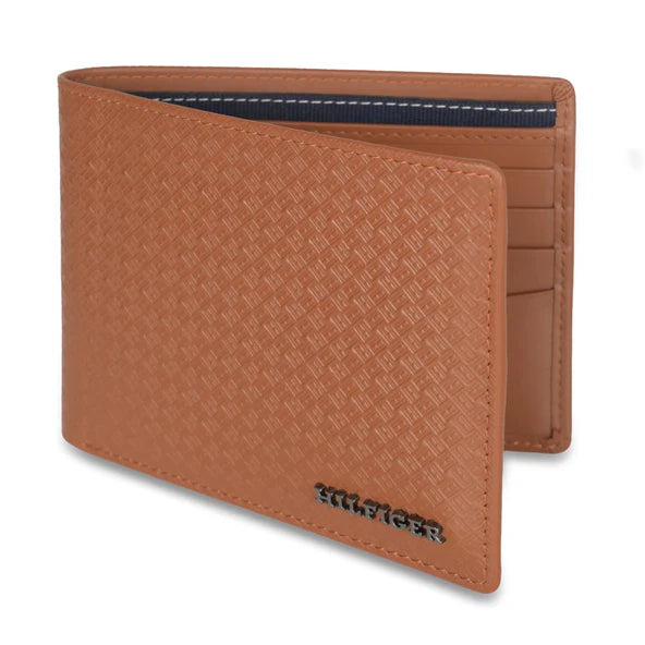 Tommy Hilfiger Capac Men's Passcase Wallet Tan