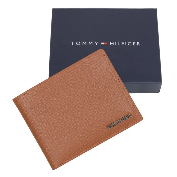 Tommy Hilfiger Capac Men's Passcase Wallet Tan