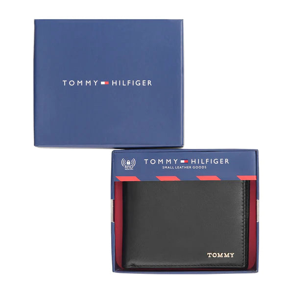 Tommy Hilfiger Chapin Global Coin Wallet Black