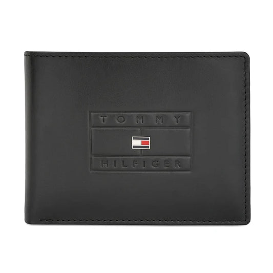 Tommy Hilfiger Amherst Men's Passcase Wallet Black