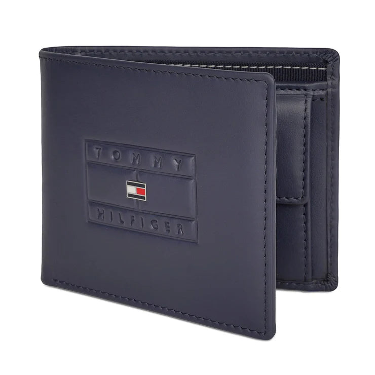 Tommy Hilfiger Amherst Men's Global Coin Wallet Navy