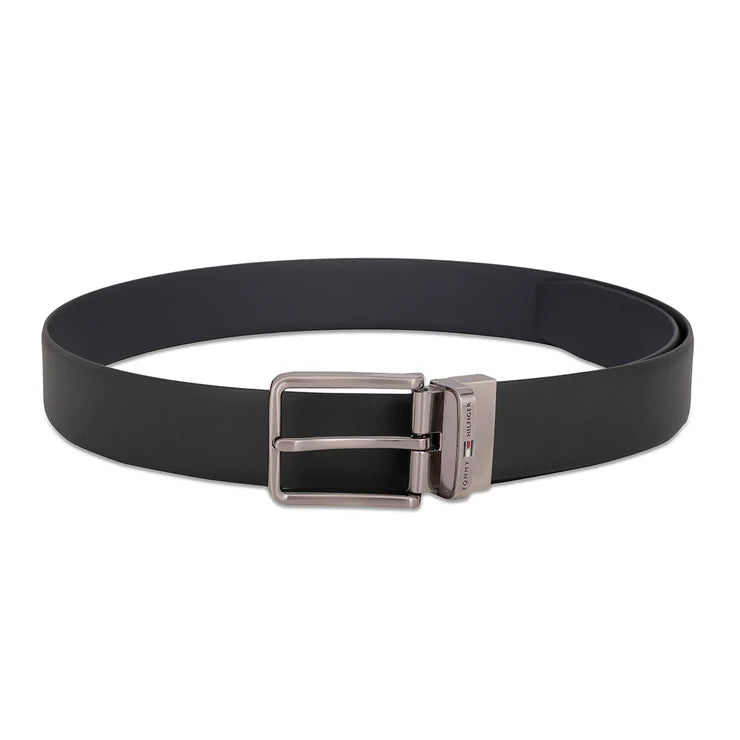 Tommy Hilfiger Glenwood Men Reversible Belt Black+Navy