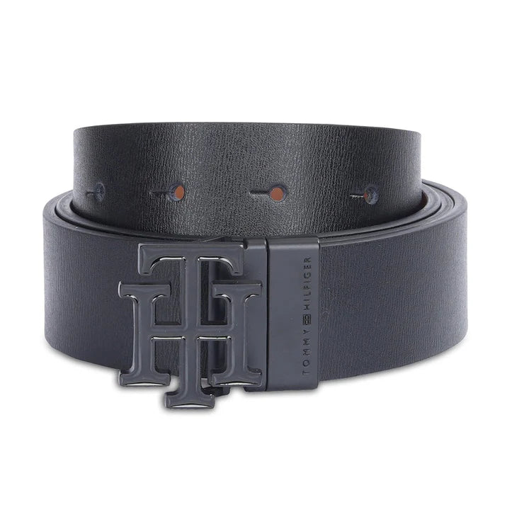 Tommy Hilfiger Scantic Men's Reversible Belt Black+Tan