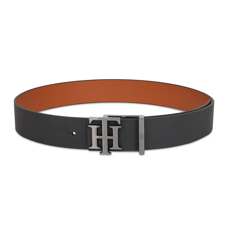 Tommy Hilfiger Simsbury Men's Reversible Belt Black+Tan