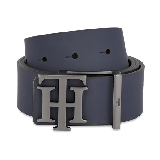 Tommy Hilfiger Simsbury Men's Reversible Belt Navy+Brown