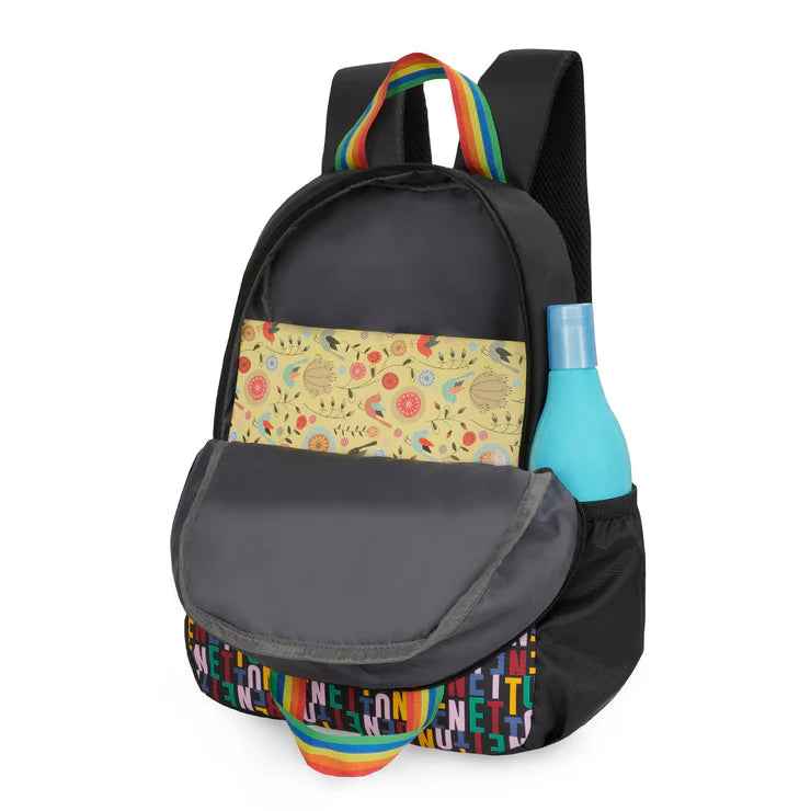 United Colors of Benetton Avio Back to School Backpack Black