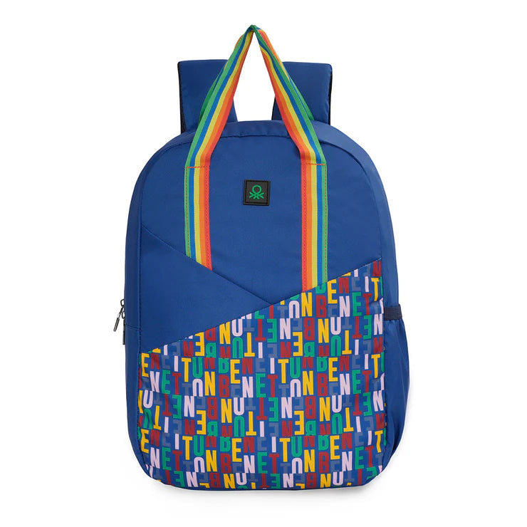 United Colors of Benetton Avio Back to School Backpack Royal Blue