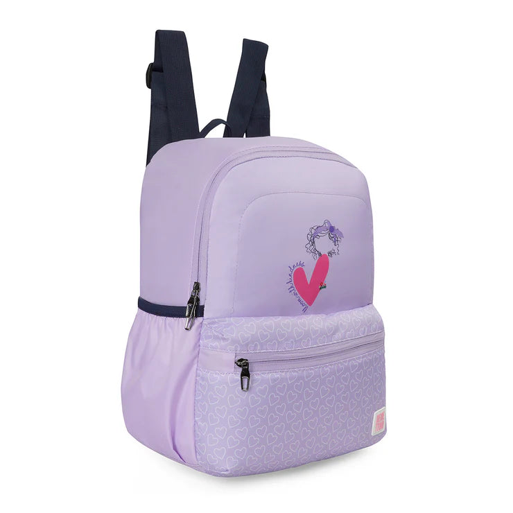 United Colors of Benetton Delores Back to School Backpack Lavender