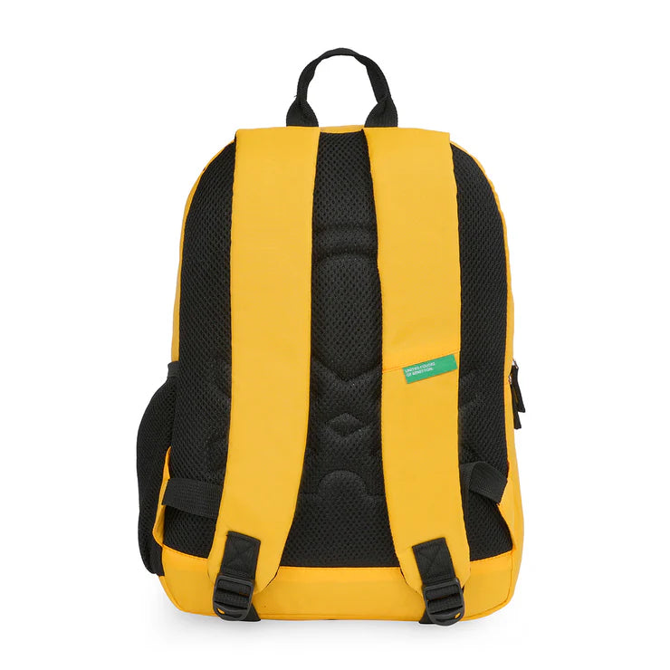 United Colors of Benetton Breeze Back to School Backpack Yellow