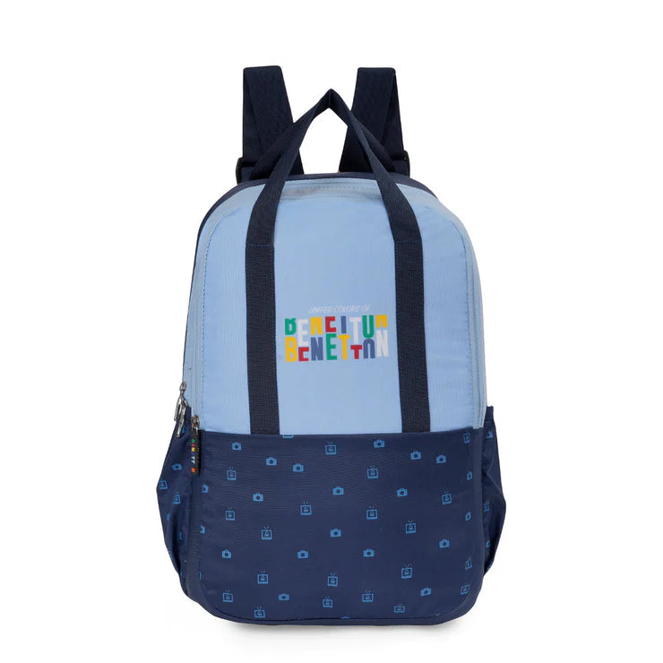 United Colors of Benetton Fermo Back to School Backpack Light Blue