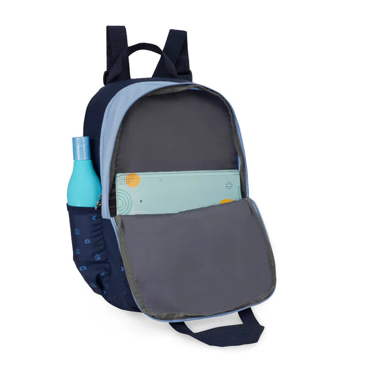 United Colors of Benetton Fermo Back to School Backpack Light Blue