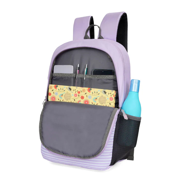 United Colors of Benetton Elsie Back to School Backpack Lavender