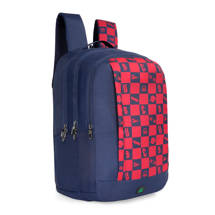 United Colors of Benetton Reign Back to School Backpack Navy