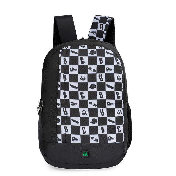 United Colors of Benetton Reign Back to School Backpack Black