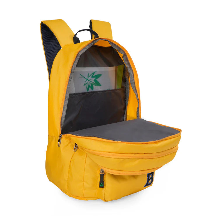 United Colors of Benetton Arcade Back to School Backpack Yellow