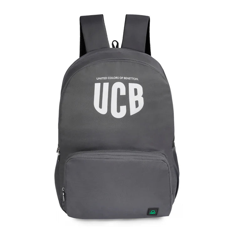 United Colors of Benetton Brixen Back to School Backpack Grey