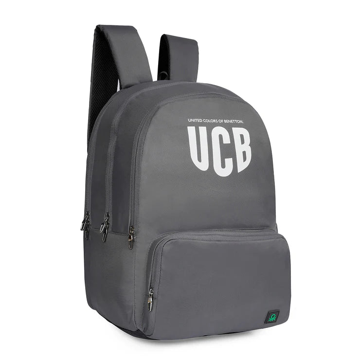 United Colors of Benetton Brixen Back to School Backpack Grey