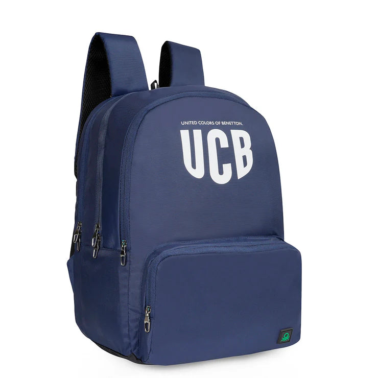 United Colors of Benetton Brixen Back to School Backpack Navy