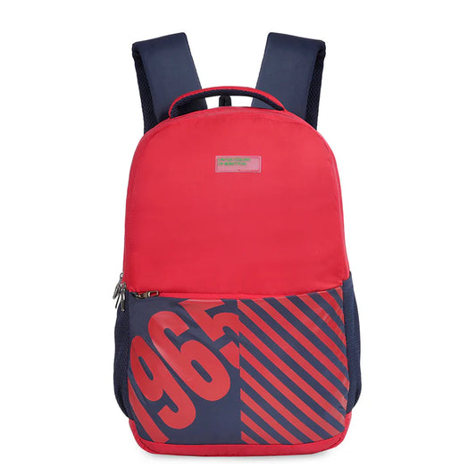 United Colors of Benetton Colter Back to School Backpack Red+Navy