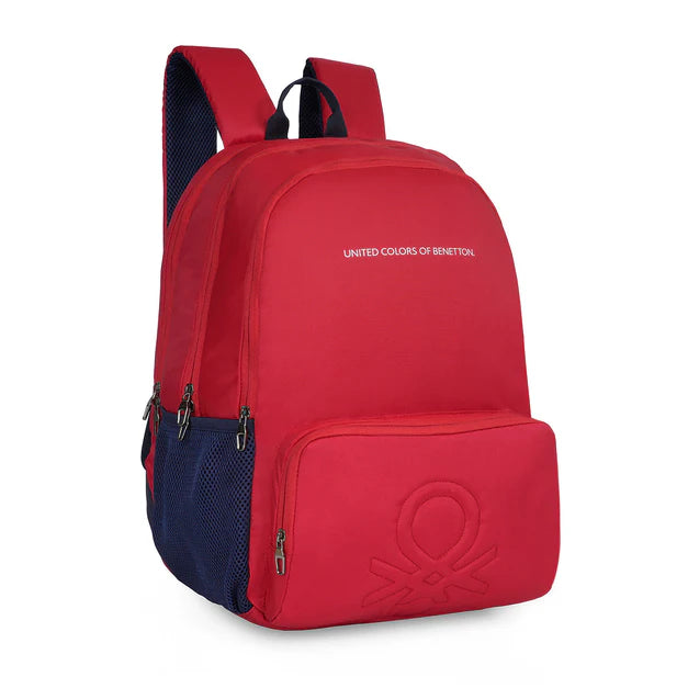 United Colors of Benetton Filago Back to School Backpack Red