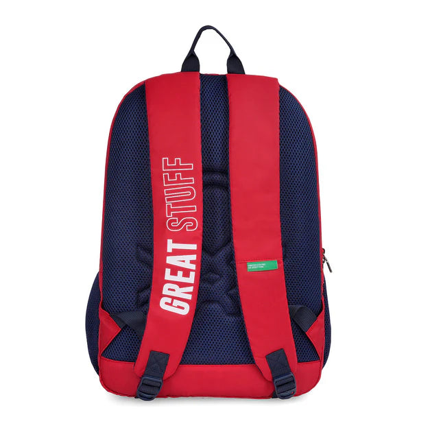 United Colors of Benetton Filago Back to School Backpack Red