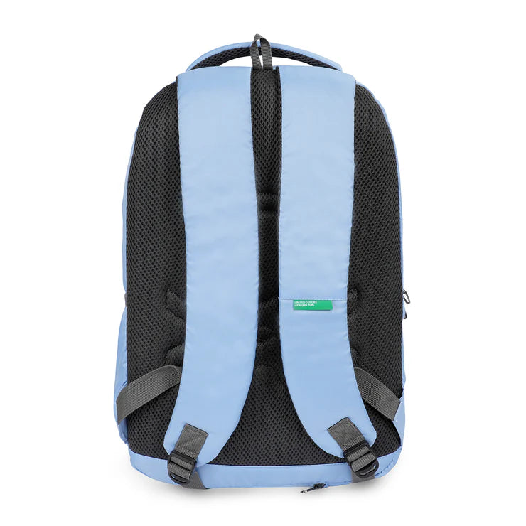 United Colors of Benetton Skater Back to School Backpack Light Blue