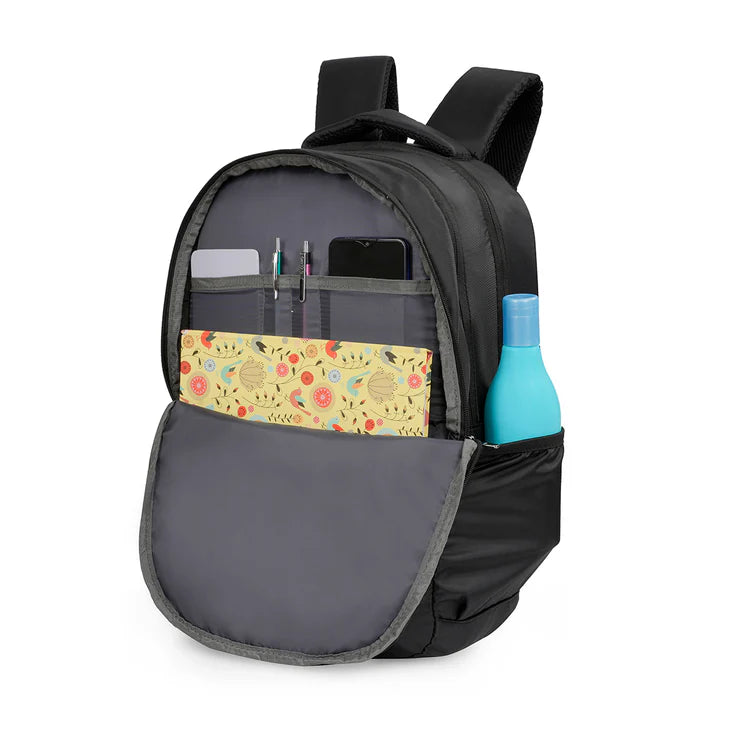 United Colors of Benetton Skater Back to School Backpack Black