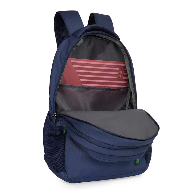 United Colors of Benetton Zeke Back to School Backpack Navy