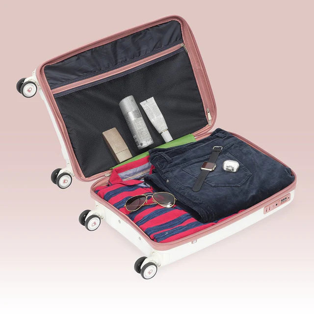 United Colors of Benetton Opal Hard Luggage White