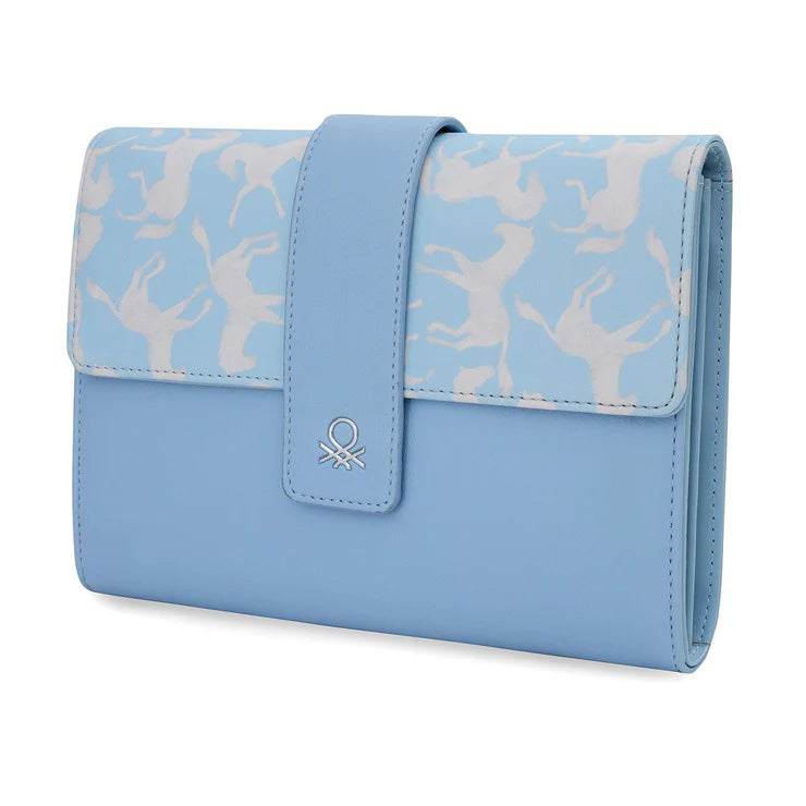 United Colors of Benetton Carole Women's Clutch Blue