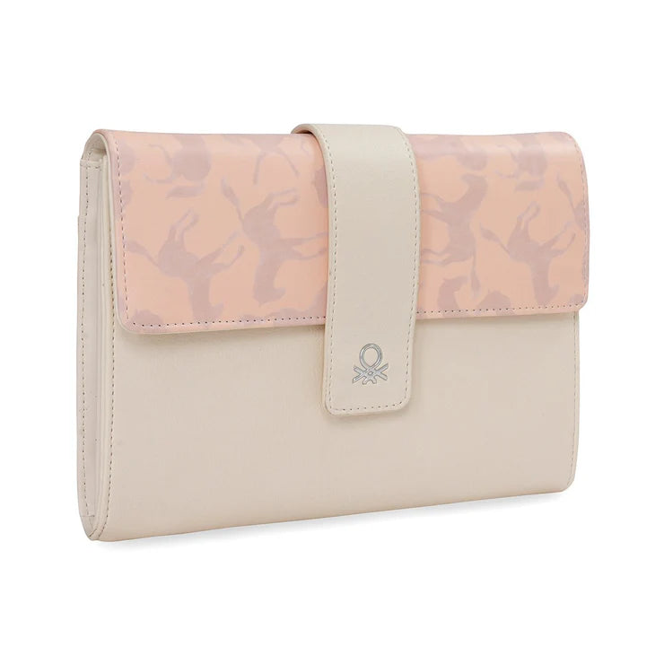 United Colors of Benetton Carole Women's Clutch Beige