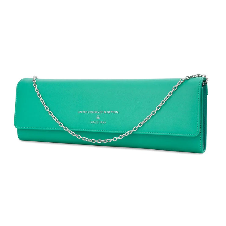 United Colors of Benetton Amelie Women's Clutch Green