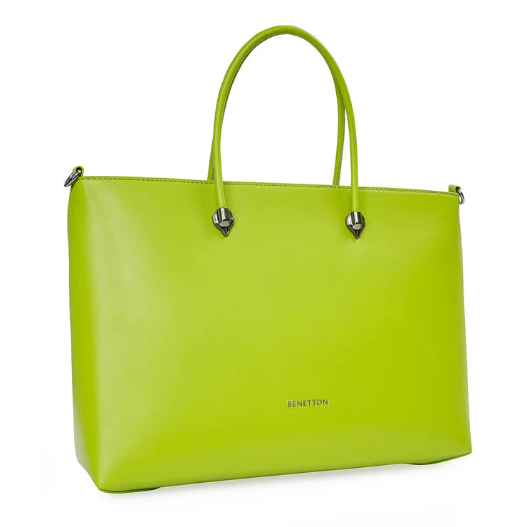 United Colors of Benetton Sophiana Women's Tote Lime