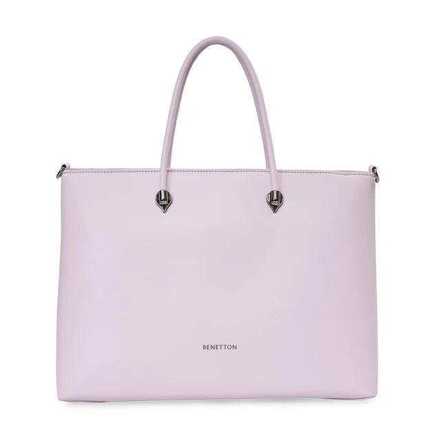 United Colors of Benetton Sophiana Women's Tote Pale Lilac